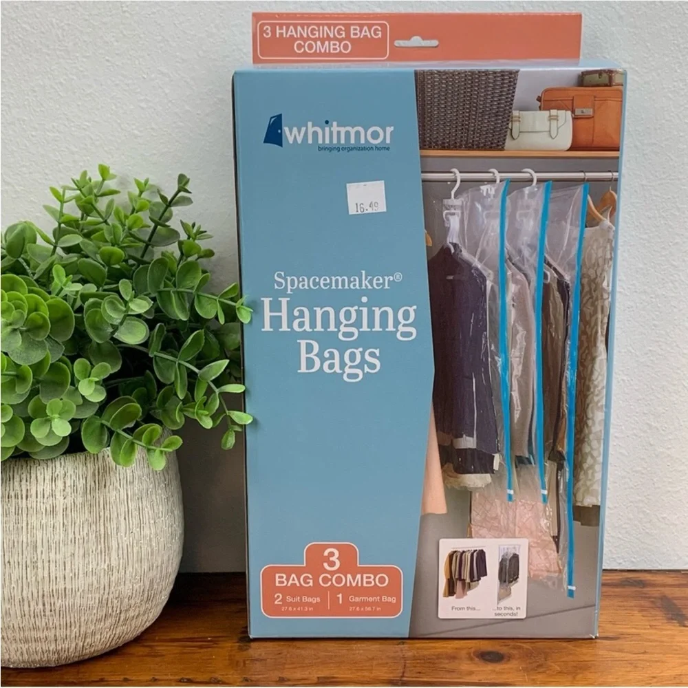 Whitmor | Spacemaker Hanging Bags - Picture 1 of 5